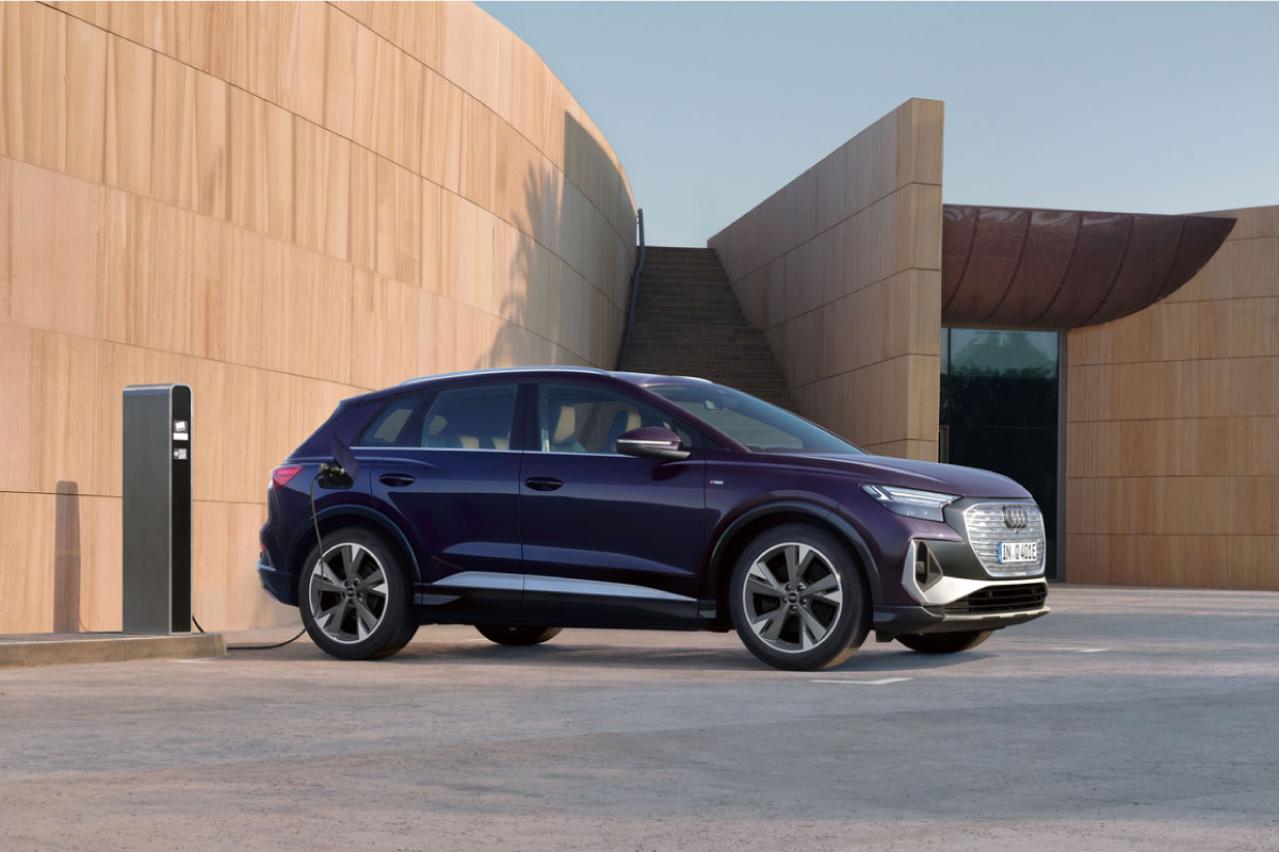 Audi Q4 45 e-tron / Q4 Sportback 45 e-tronを発表　一充電走行距離613kmを実現