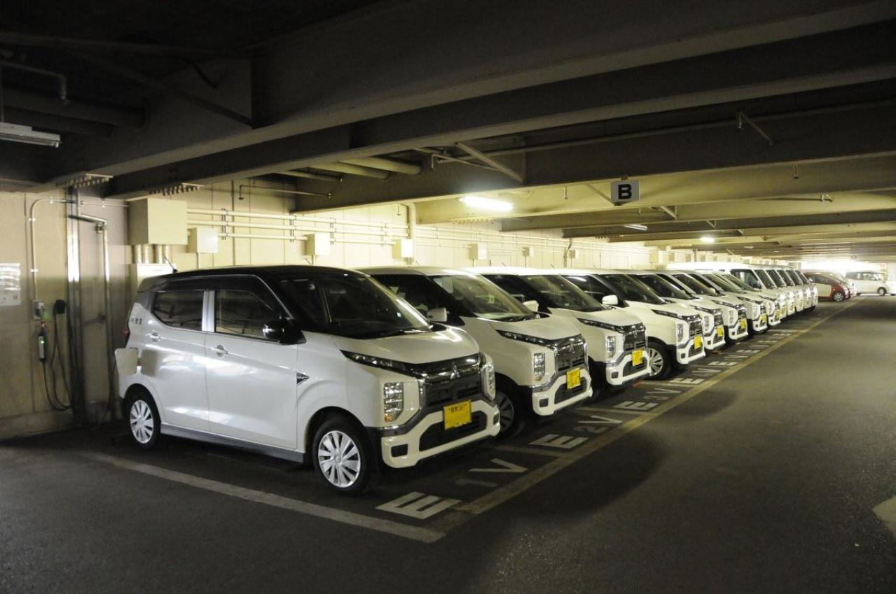 三菱自動車工業、株式会社Yanekaraと連携し倉敷市に公用車用の制御可能な充電設備と充電サービスを販売・導入